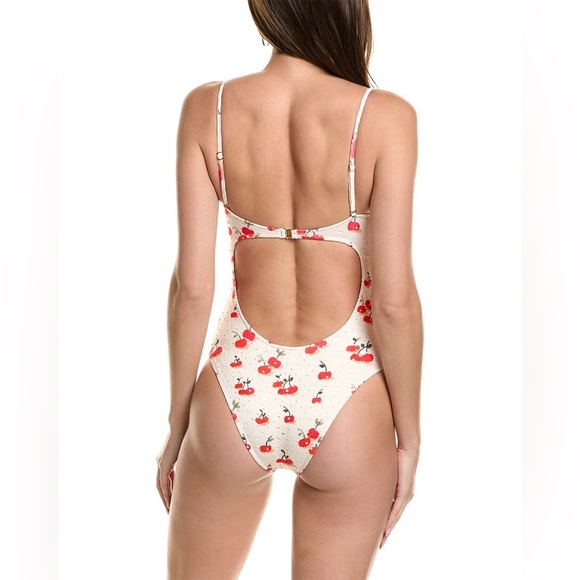 🌟HOST PICK🌟Farm Rio Pitanga Cherry One Piece Bathing Suit - Picture 2 of 5